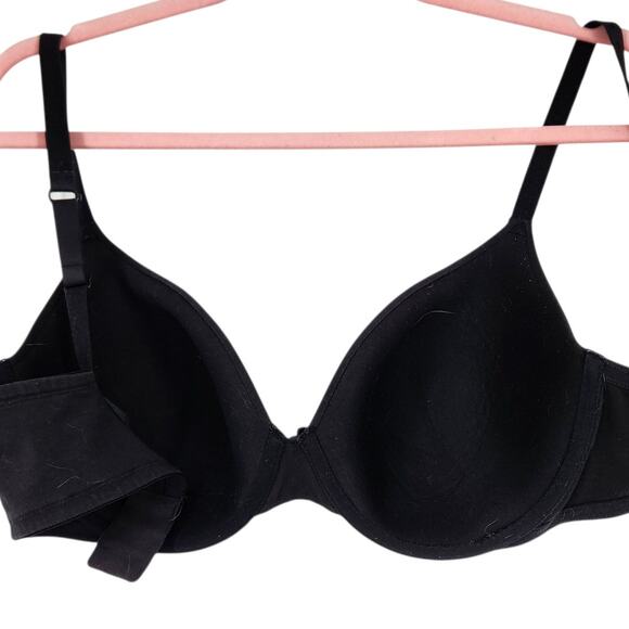 Victoria’s Secret Lined Perfect Coverage Padded Bra – Black Size 38D - Picture 6 of 6